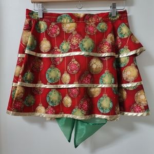 Christmas Half Apron from Vintage by Candy's Aprons